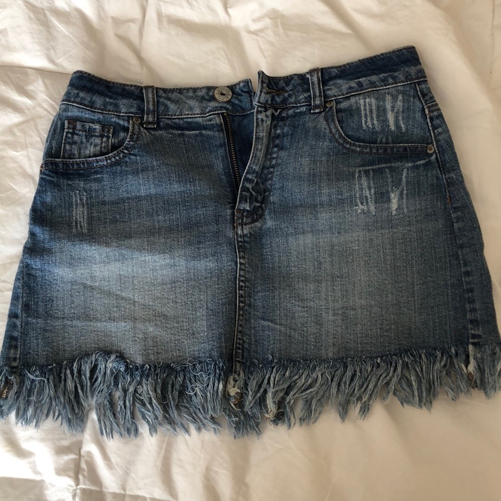 Denim skirt